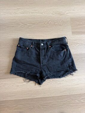 Levi’s 501 high rise shorts